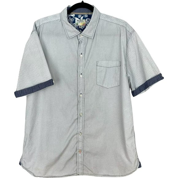 2/$25 - PROJEK RAW Short Sleeve Button Down Shirt - Picture 1 of 9